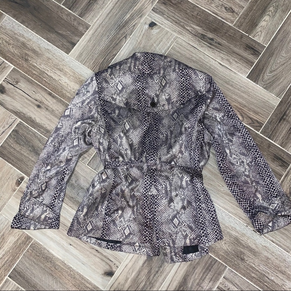 Snakeskin Raincoat - Picture 2 of 4